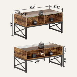 Cross-border popular coffee <b>tables</b>, dining <b>tables</b>, office desks, furniture wholesale, creative milk tea <b>tables</b>, sofas, <b>side</b> - Product Image 2