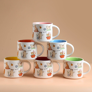 Tasse à café personnalisée de voyage en céramique pour <span class=keywords><strong>couple</strong></span>, sublimation de luxe, tasse à marquer, coffret <span class=keywords><strong>cadeau</strong></span> de mariage pour la Saint-Valentin - Product Image 4