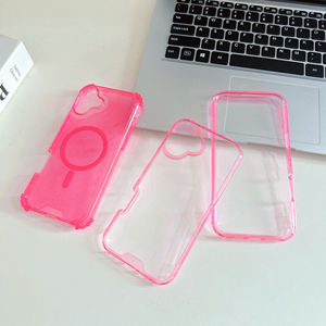 Funda Transparente <span class=keywords><strong>para</strong></span> Teléfono con Purpurina 3 en 1 de TPU+PC <span class=keywords><strong>para</strong></span> <span class=keywords><strong>iPhone</strong></span> <span class=keywords><strong>11</strong></span> 12 13 14 15 16 Pro Max, Carga Inalámbrica, Magnética, Antigolpes, Brillante - Product Image 3