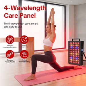 Dispositivo per Terapia della Luce Rossa con 60 LED 460/590/660/850nm, Pannelli per Terapia Luminosa di Grado Professionale per la Pelle, Recupero con Pannello LED a Infrarossi - Product Image 3