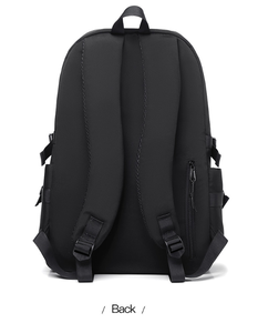 Simple décontracté à la mode sac d'école réduisant la charge grande capacité multicolore Oxford sac à dos pour ordinateur étanche pour étudiant - Product Image 6