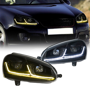 YU GUANG per <span class=keywords><strong>Volkswagen</strong></span> VW <span class=keywords><strong>Golf</strong></span> 5, Fari Alogeni, Aggiornamento Stile <span class=keywords><strong>Golf</strong></span> 7.5, Luci Anteriori LED - Product Image 1