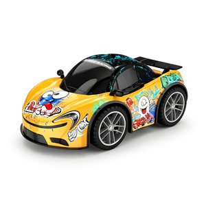 Voiture télécommandée LED compacte et <span class=keywords><strong>portable</strong></span> pour enfants, idéale pour les divertissements en extérieur, voiture de sport RC LED pour enfants - Product Image 3
