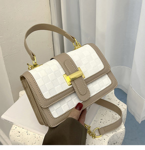 Meilleur prix nouveau sac à main pour femme personnalité à la mode rétro petit carré filles mode sacs en cuir Pu pour femmes - Product Image 2