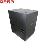 OPRA S-118 Caisson de basses passif à hornes de 18 pouces, 1000W AES, 132dB SPL max, haut-parleur de basses professionnel pour sonorisation