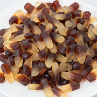 OEM/ODM Wholesale Bulk Cola Gummies Candy Sour Sweet Jelly Chewy Candy China Confectionery with Fruity Flavor Packed in Bag