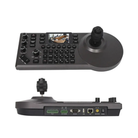Nuevo Teclado Controlador PTZ NDI HX para Transmisión en Vivo, Joystick para Videoconferencia, Control de Cámara PTZ con Luz Tally