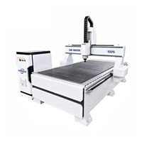 Máquina CNC de grabado y corte de madera Jinan Mosencnc 4x8 con husillo de 3.5KW refrigerado por aire y mesa con ranura en T para puertas de madera, MDF y contrachapado