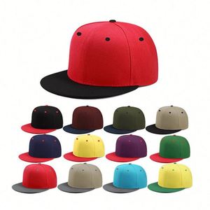 Gorras Snapback Personalizadas al por Mayor, Color Sólido, Estilo Hip Hop, Talla Ajustable, Visera Plana, Gorra de Béisbol para Deportes y Regalos - Product Image 3