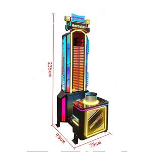 Machine de jeu d'arcade Hercules de haute qualité, à monnayeur, pour intérieur, test de force sportive Hammer Master, garantie 1 an - Vente en gros - Product Image 4