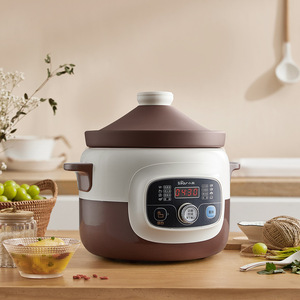 Bear Electric Slow <b>Cooker</b> 4L <b>Multi</b> <b>Function</b> For Home Cooking Porridge Soup - Product Image 4
