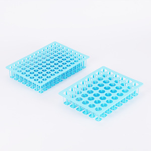 Qianling Test <b>Tube</b> Rack 48 Well And 96 Well <b>Plastic</b> Centrifuge Sampling Rack For Laboratory Use - Product Image 1