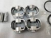 Adracing Piston forgé 06H107065 06H107065AM Pistons et segments moteur 82.50mm 83mm Pin 23mm EA888 2.0TFSI