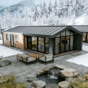 Casa Prefabbricata di Lusso in Acciaio con Energia Solare, Cabina Modulare Ibrida per Villaggi Ecologici, Hotel e Ville - Product Image 1