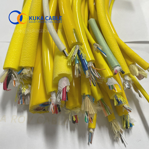 Câble d'alimentation 2x18AWG et câble de données à paires torsadées 2x2x26AWG, câble de communication hybride blindé en <span class=keywords><strong>mousse</strong></span> PUR, câble PUR pour ROV sous-marin - Product Image 6