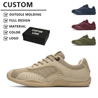 Chaussures de marche basses en microfibre et maille pour hommes, à lacets, décontractées, respirantes, légères, antidérapantes, confortables, OEM