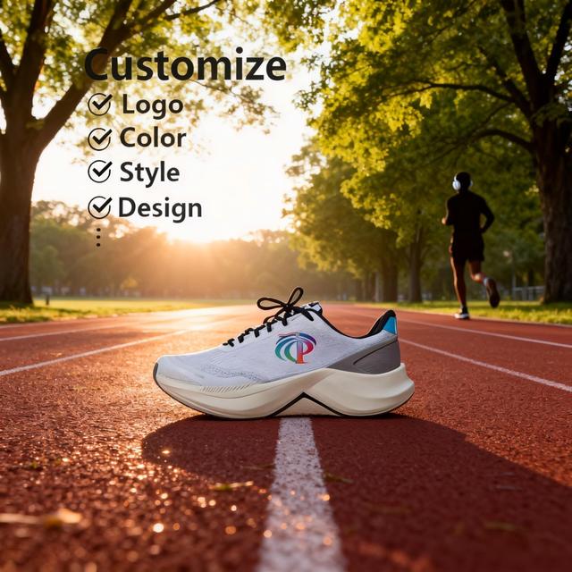 Supplier Customize Antiskid Classic Breathable Comfortable Professional Running Sports Shoes for Men Spring Autumn Winter TPU