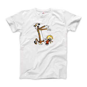 T-shirt Calvin et Hobbes jouant les zombies - Product Image 5