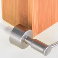 Homedec 2025 Distributeur de savon en bambou Pompe à main carrée pour désinfectant et mousse de savon liquide Caractéristique accessoire de salle de bain