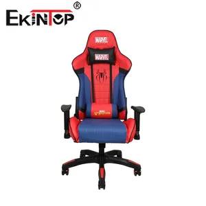 Ekintop custom racer碳纤维电脑汽车座椅stuhl办公游戏椅，带扬声器躺椅