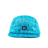 Sıcak Fırsat Açık Hava Performansı Dijital Baskılı 5 Panel Yüksek Kalite Özel Nakışlı Plaj Balıkçılığı Snapback Su Geçirmez Şapka