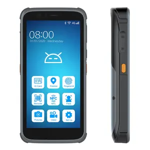חדש אנדרואיד 14.0 NFC תעשייתי PDA סורק ברקוד מכשיר PDA מוקשח לניהול מחסן