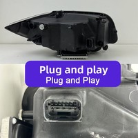 Ensemble de phares avec feux de jour LED bicolores modifiés 12V pour Série 1 E87 04-11