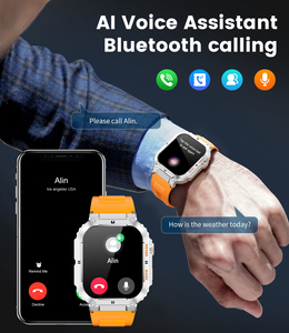 Lige bw1847 Người Đàn Ông Sang Trọng Của Đa Chức Năng Thông Minh Đồng Hồ Mới Mặc Các Thiết Bị Với Bt Cuộc Gọi Nhắc Nhở Heart Rate Monitor Cho Thể Thao - Product Image 6