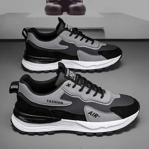 Nuevos Zapatos Deportivos Transpirables para Hombre para Otoño Invierno, Zapatos Casuales de Suela Gruesa de Moda para Correr y Patinar, Zapatos de Hombre de Cuero de Alta Calidad - Product Image 6