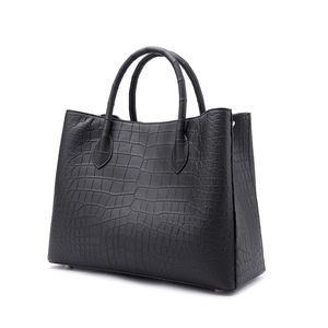 Bolso tote de lujo al por mayor de piel de cocodrilo auténtica, bolso tote de cocodrilo de diseñador de lujo - Product Image 5