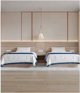 Chất lượng cao giá rẻ đồ nội thất khách sạn Nữ Hoàng giường nữ hoàng GIƯỜNG KHUNG với đầu giường - Product Image 2