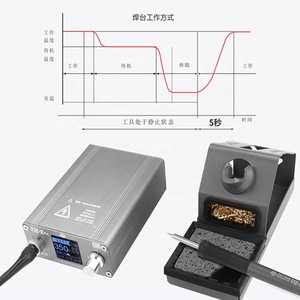OSS T12-X Plus Mini Estação De Solda Eletrônica Plataforma De Solda De Ferro Para O Telefone BGA Retrabalho Estação Ferramentas Inteligente Temperatura - Product Image 4