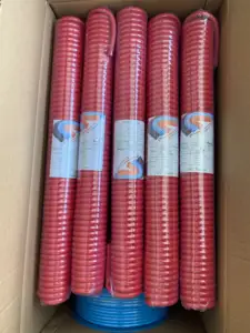 Connector Pneumatic Pneumatic Pipe Air Hose Polyurethane Material PU Spiral Tube With Matching Connector