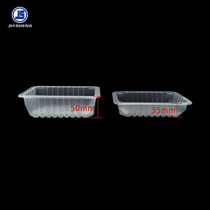 ถาดพลาสติกเนื้อปลาแซลมอนเนื้อแช่แข็งเนื้อพลาสติกบรรจุภัณฑ์แบบบลิสเตอร์ซูเปอร์มาร์เก็ต - Product Image 5
