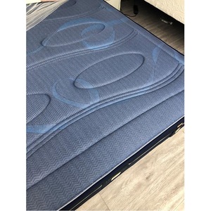 Colchón Longfengyuan con resortes encapsulados, firmeza media, color azul real, para cama infantil - Product Image 3