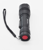 Pack de lampes de poche tactiques à LED zoomables haute luminosité 3 modes pour le camping en plein air et en cas d'urgence Corps de lampe en aluminium Alimentation 3W DC