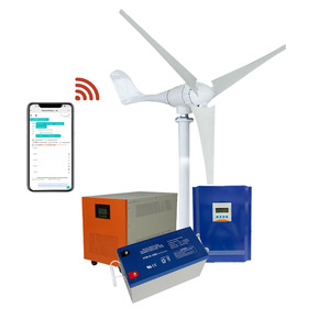 กังหันลมแนวตั้ง/กังหันลมแนวนอน 3kw10kw/กังหันลมขนาดเล็ก 220v FD1KW-FD5KW ราคาสำหรับที่อยู่อาศัย - Product Image 1