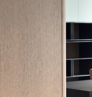 Panneau mural moderne de luxe, texture bois brun clair personnalisée, résistant à l'humidité, pour chambre, salle à manger, extérieur, décoration murale intégrée