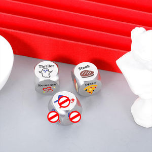 6 caras D6 Bar Party Pub Fun Toy Funny Sexy Roll Play Adult Family Metal Love Sex Color Position Naughty Dice - Product Image 3