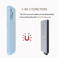 Kunden spezifischer magnetischer Karten halter für Herren RFID-Popup-Geldbörse mit Aluminium-Logo Modisches Zubehör