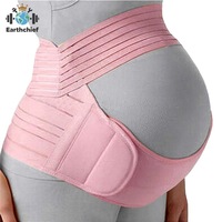 Ceinture de soutien ajustable pour femme enceinte, taille plus, pour l'abdomen, le bassin, le ventre et le dos