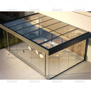 Calidad Garantizada Proveedor <span class=keywords><strong>Solarium</strong></span> Cerrado Porche Conservatorio Four Seasons Winter Garden Aluminio Sunroom Glass House - Product Image 6