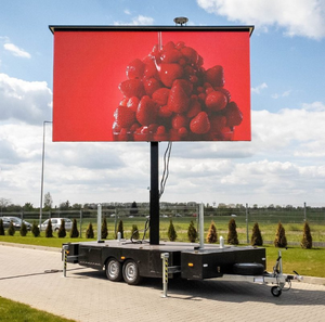P4 <b>Towable</b> Mobile LED Trailer Screen Outdoor Waterproof Advertising Billboard for Retail Store & Showroom - Product Image 3
