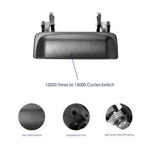 Manija de puerta para Ford Equinox Mazda B2300, plástico ABS y metal, diseño moderno ambidiestro, 2L5Z1022404BAA MB015 - Product Image 3