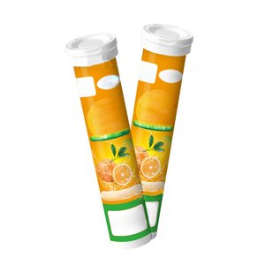 Tabletas Efervescentes de Vitamina <span class=keywords><strong>C</strong></span> con Sabor a Frutas de la Mejor Marca para el Cuidado de la Piel y Blanqueamiento de Adultos y Adolescentes, 20 Tabletas por Botella, Certificación HACCP - Product Image 5