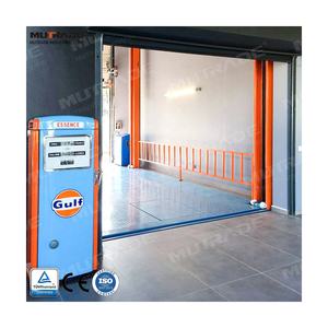 Elevador de coches de cuatro postes para exteriores con plataforma entrepisodio y sistema de estacionamiento de palets - Product Image 3