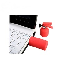 Neuer Feuerlöscher-Cartoon USB 2.0 PVC-Stick 8GB/16GB/32GB Volle Kapazität Chip Anpassbare Farbe Logo 5 Jahre Garantie