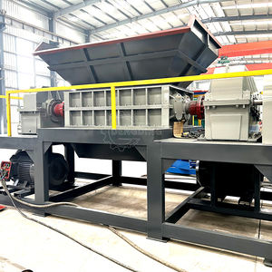 Industrielle automatische Reifens chred derma chine Edelstahl OTR LKW Reifen brecher Getriebe motor Aluminium Separator Recycling Line - Product Image 1