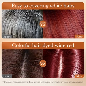 OEM Custom SADOER <strong>Permanent</strong> Argan Oil Wine <strong>Red</strong> <strong>Hair</strong> <strong>Dye</strong> 25ml Long Lasting Color Shampoo Cover White <strong>Hair</strong> Natural Mild Formula - Product Image 4