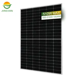 Jingsun Groothandelsprijs Zonnepaneel Deals 182Mm 132 Cellen 505W 510W Dakpannen Zonnepanelen